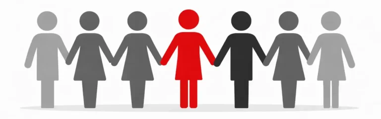 Stimmer aus dem Büro - Sybolisches Teambild